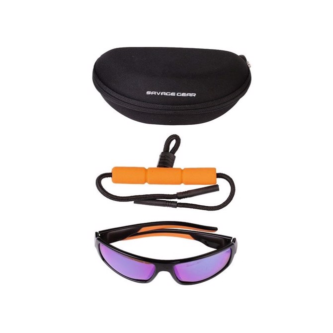 Savage Gear Savage Eyes Polaroidbrille Brun Spejl
