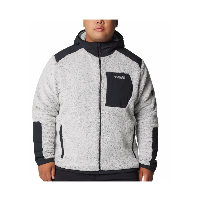 Columbia Arctic Crest?  Sherpa Full Zip White  Black