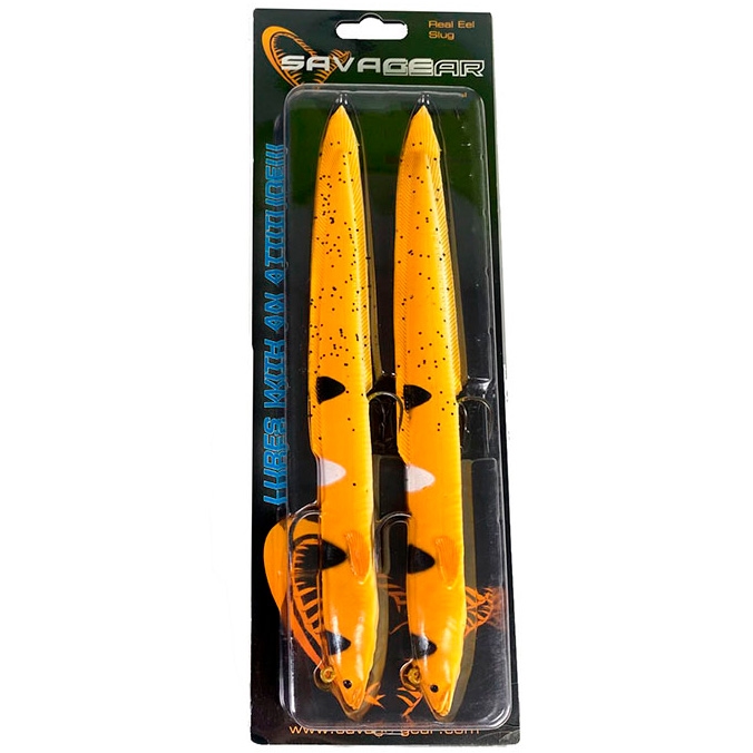 Savage Gear Real Eel Slug 50 G - Livagtig Gummisfisk!