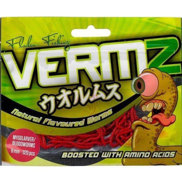 Vermz Bloodworms 9mm Natural Red