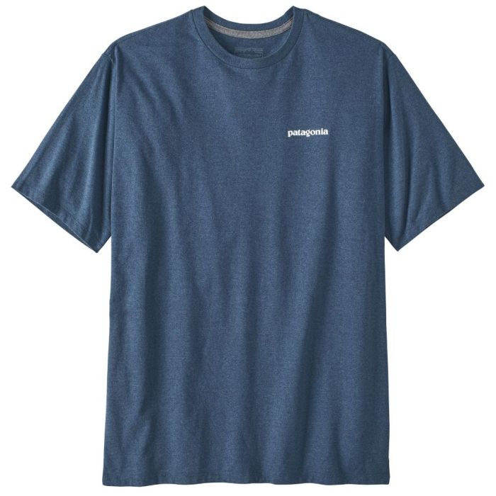 Patagonia M S P 6 Logo Responsibili Tee Utility Blue